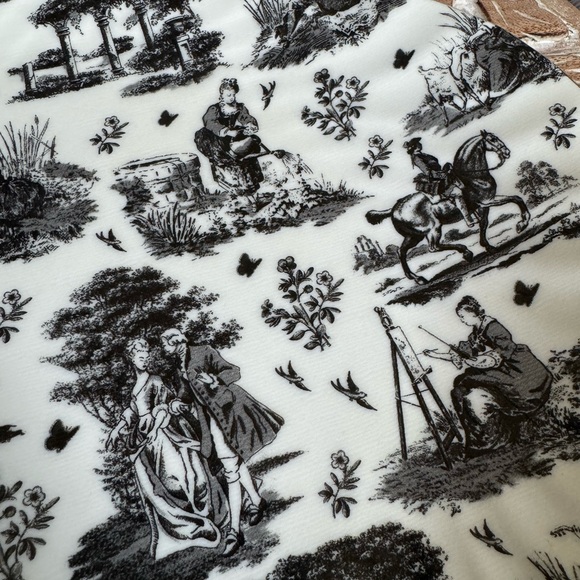 ROYALE GARDEN STAFFORDSHIRE CHINTZ COLLECTION BOBE CHINA HANDLED PLATTER EUC - Picture 4 of 13